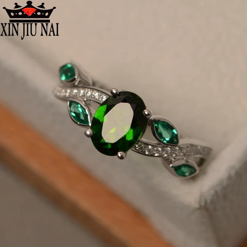Модное кольцо с листьями и растениями красочные топазы гламурные ювелирные