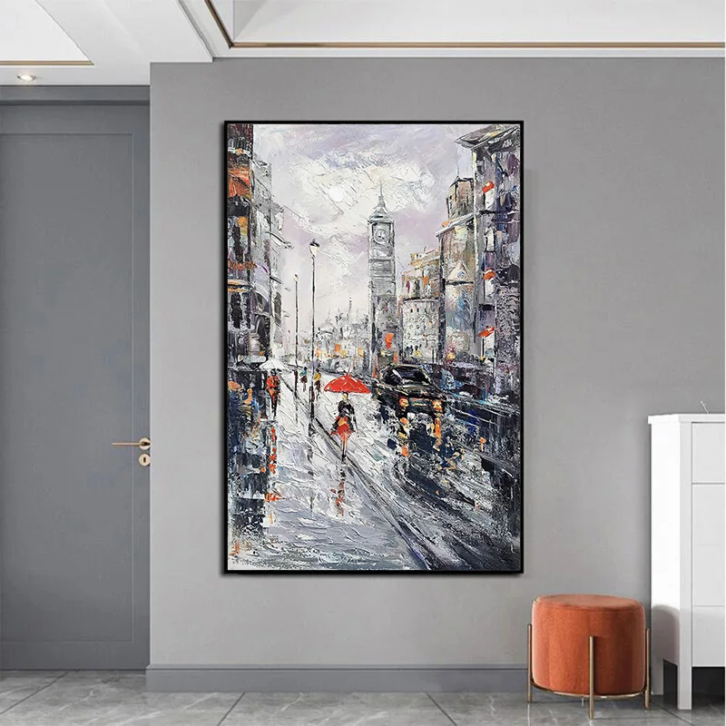 

Абстрактная современная простая Картина на холсте романтическая фигурка граффити искусство на стену картины для домашнего декора