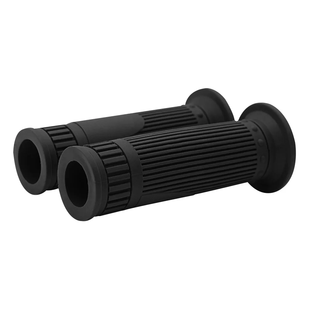 

1 Pair Retro Rubber Motorcycle Handlebar Grips Universal for 7/8 inch Handle bar Motorcycle Grip Protaper Dirt Pit