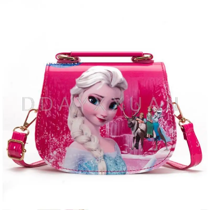 2021 женская сумка Disney Эльза Минни Детская для хранения через плечо мультяшная
