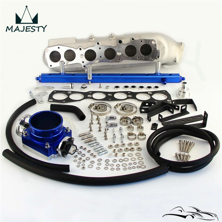 Впускной коллектор + Корпус дроссельной заслонки 90 мм с TPS топливная направляющая