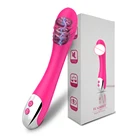 Фаллоимитатор, вибратор для женщин, Стимулятор клитора, USB, товары для женского мастурбатора, Мягкий силикон, интимные игрушки для взрослых, 18