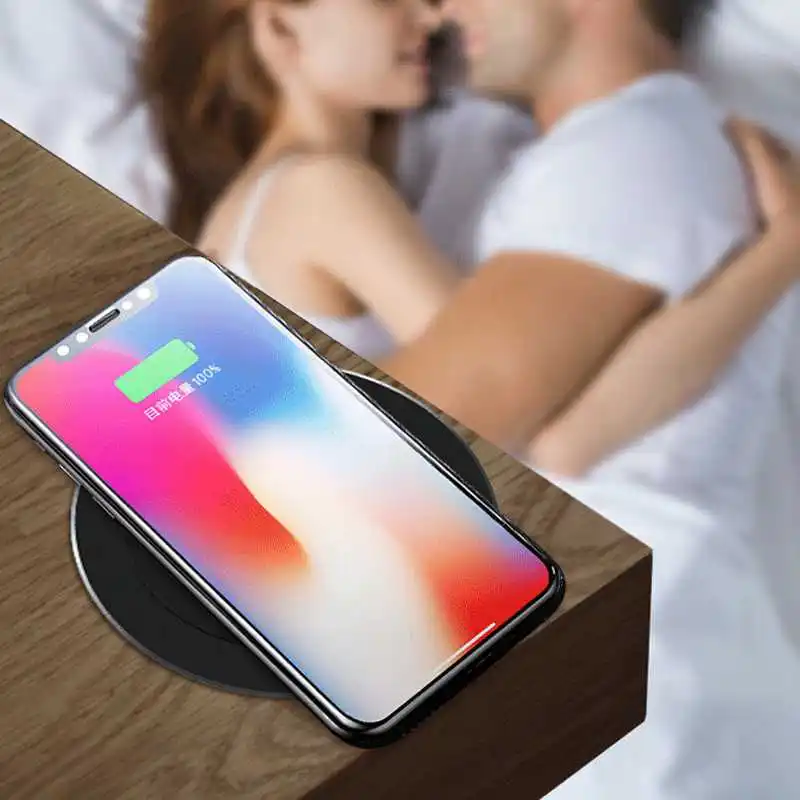 Настольное Беспроводное зарядное устройство для Iphone X Xs Max Samsung S9 8|Зарядные