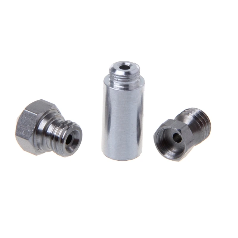 

MK10 All Metal Hotend Kit M7 Nozzle 0.4mm 1.75mm Thermal Barrier Tube
