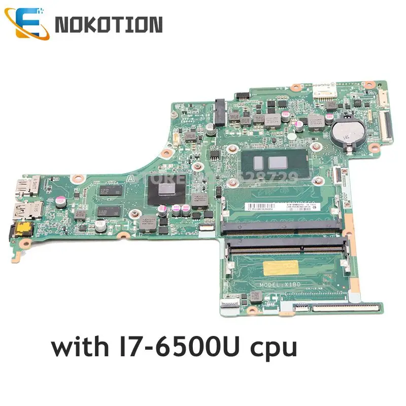 Материнская плата NOKOTION для ноутбука HP Envy 17 17-G DAX1BDMB6F0 Geforce 940M graphics SR2EZ i7-6500U CPU |