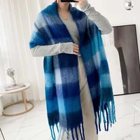 new 2021 winter scarves for women shawls warm wraps lady pashmina pure blanket cashmere scarf neck headband hijabs stole