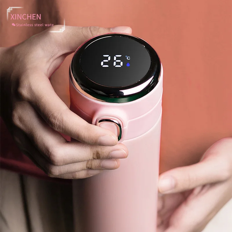 

Stainless Steel Smart Thermos Temperature Display Vacuum Flasks Coffee Mug Tea Milk Mug Thermo Bottle Water Bottle