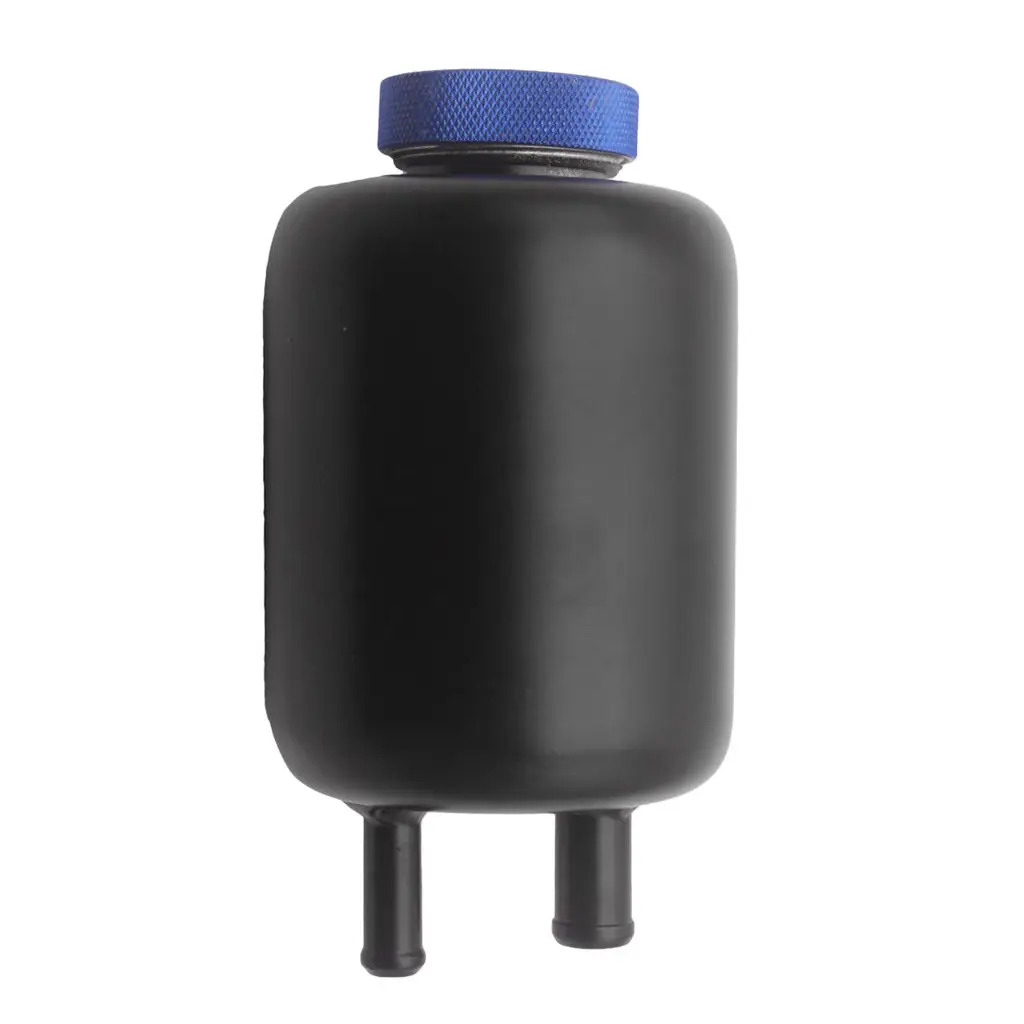 

Aluminum Polished Fuel Racing Power Steering Tank Breather Oil Catch Can