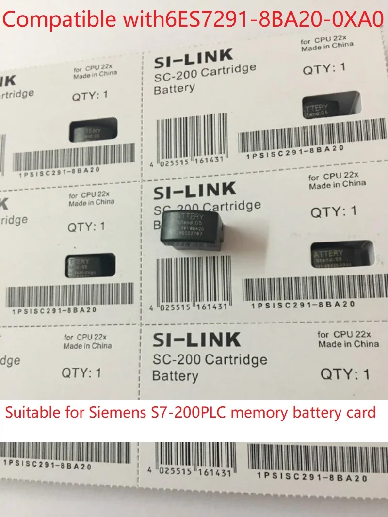 Фонарик подходит для батарей Siemens фонарик батареи карта 6ES7291 8BA20 0XA0|Органайзеры