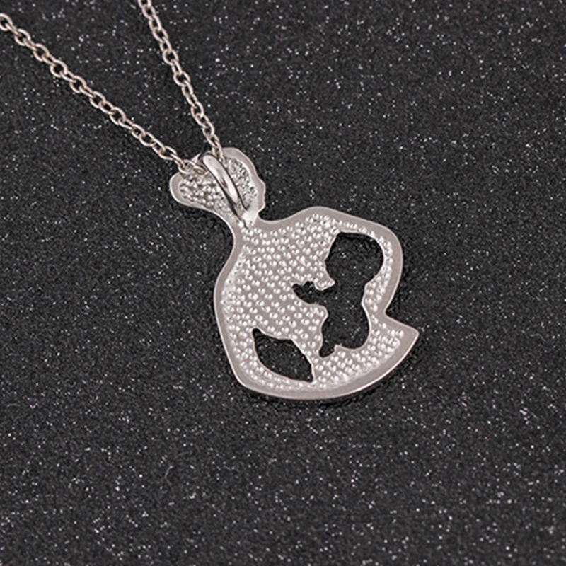 Очаровательное ожерелье для мамы и ребенка семейное любимое дочки сына грудное