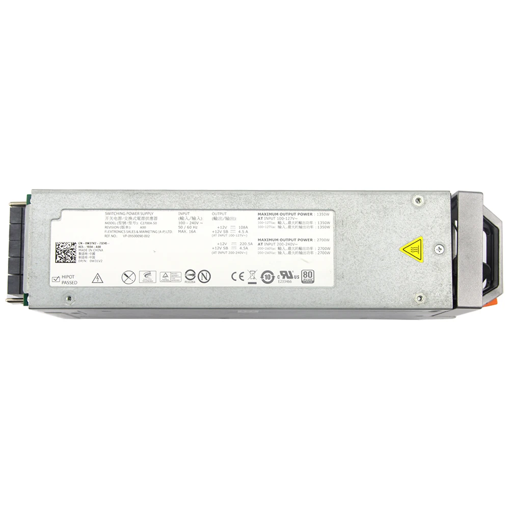 

Для DELL M1000E серверный блок питания 2700W G803N W31V2 E2700P-00