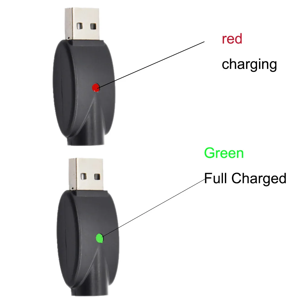 Зарядное устройство USB для курительных аксессуаров совместимо с резьбой 510 дюйма