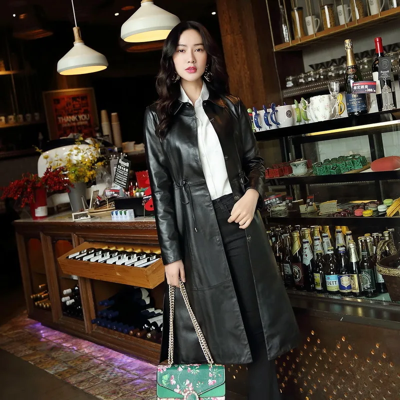 100% натуральная овчина пальто куртка из натуральной кожи женское весеннее