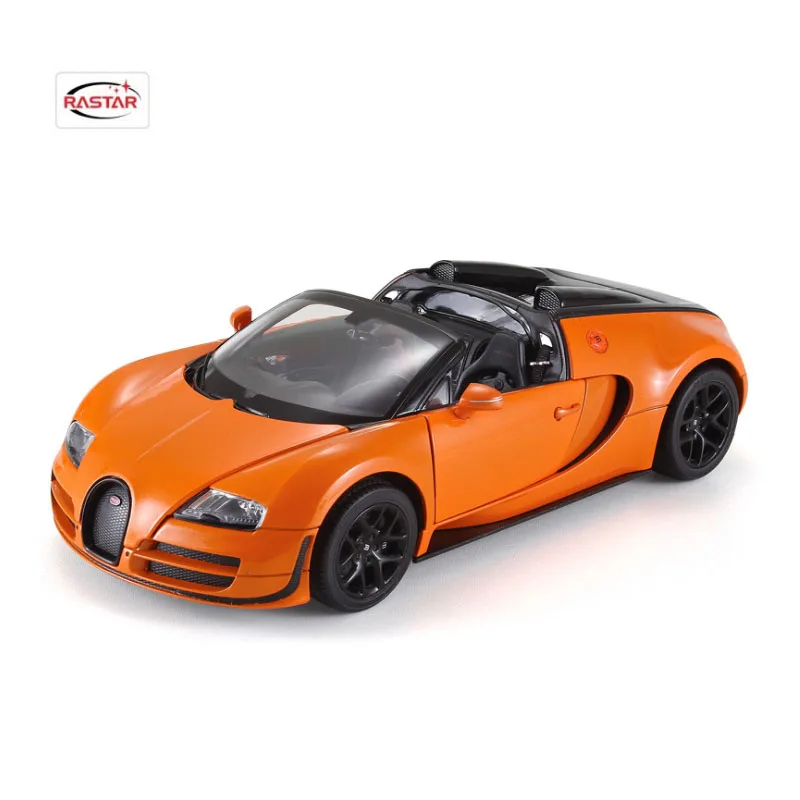 1:18 Rastar Veyron спортивный автомобиль с открытым верхом модель автомобиля из сплава 3