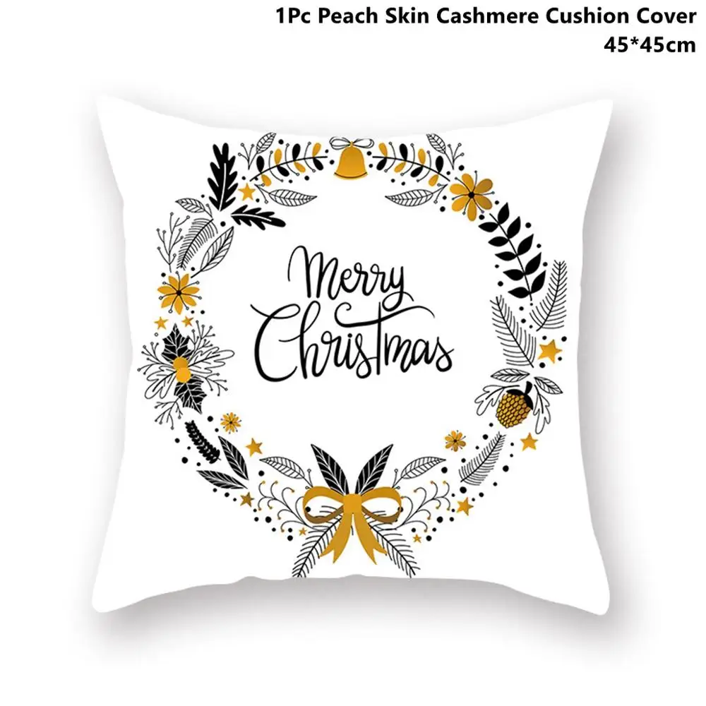 Xmas Pillowcase 33 Taop Рождественское украшение для дома Рождественские Подвески Висячие украшения Рождественская наволочка Deco Noel Navidad подарок на год - Цвет: Xmas Pillowcase 33
