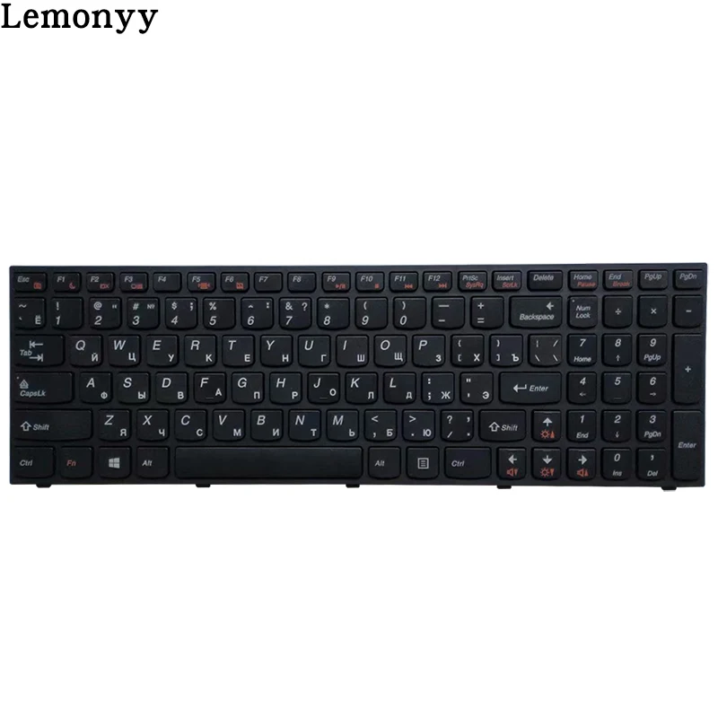 Новая русская клавиатура для ноутбука lenovo B5400 B5400A M5400 M5400AT RU клавиатура черная