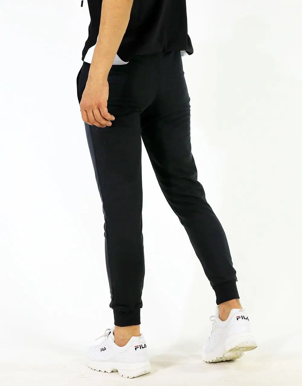 

Premium Touy Slim Fit Men's Tracksuit Bottom Black Basic