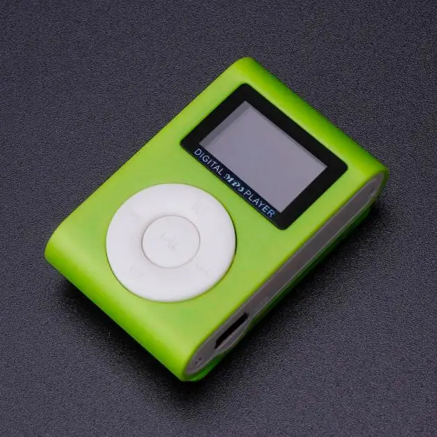 Новый Лидер продаж модный мини MP3-плеер с USB-зажимом и ЖК-экраном поддержка 32 ГБ Micro