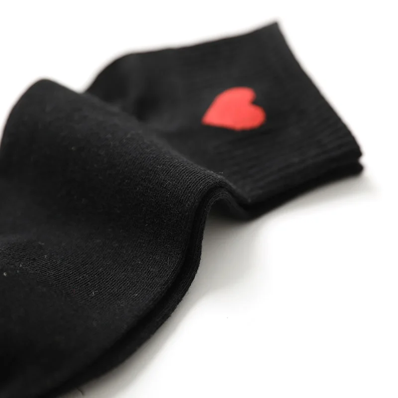 2020 New Female Sox Lovely Printing Comfortable Cotton Ankle Socks Girls Invisible Boat Shallow Mouth Black | Женская одежда