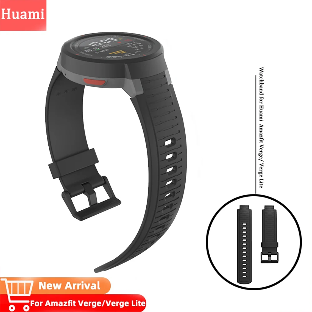 Ремешок для часов Huami Amazfit Verge ремешок Lite часы мягкий силиконовый