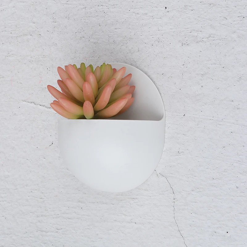 

Wall-mounted Flower Pot New Creative Vase Wall Hanging Planter Plant Flower Pot Holder Nordic Light Luxury Style Wall Craft