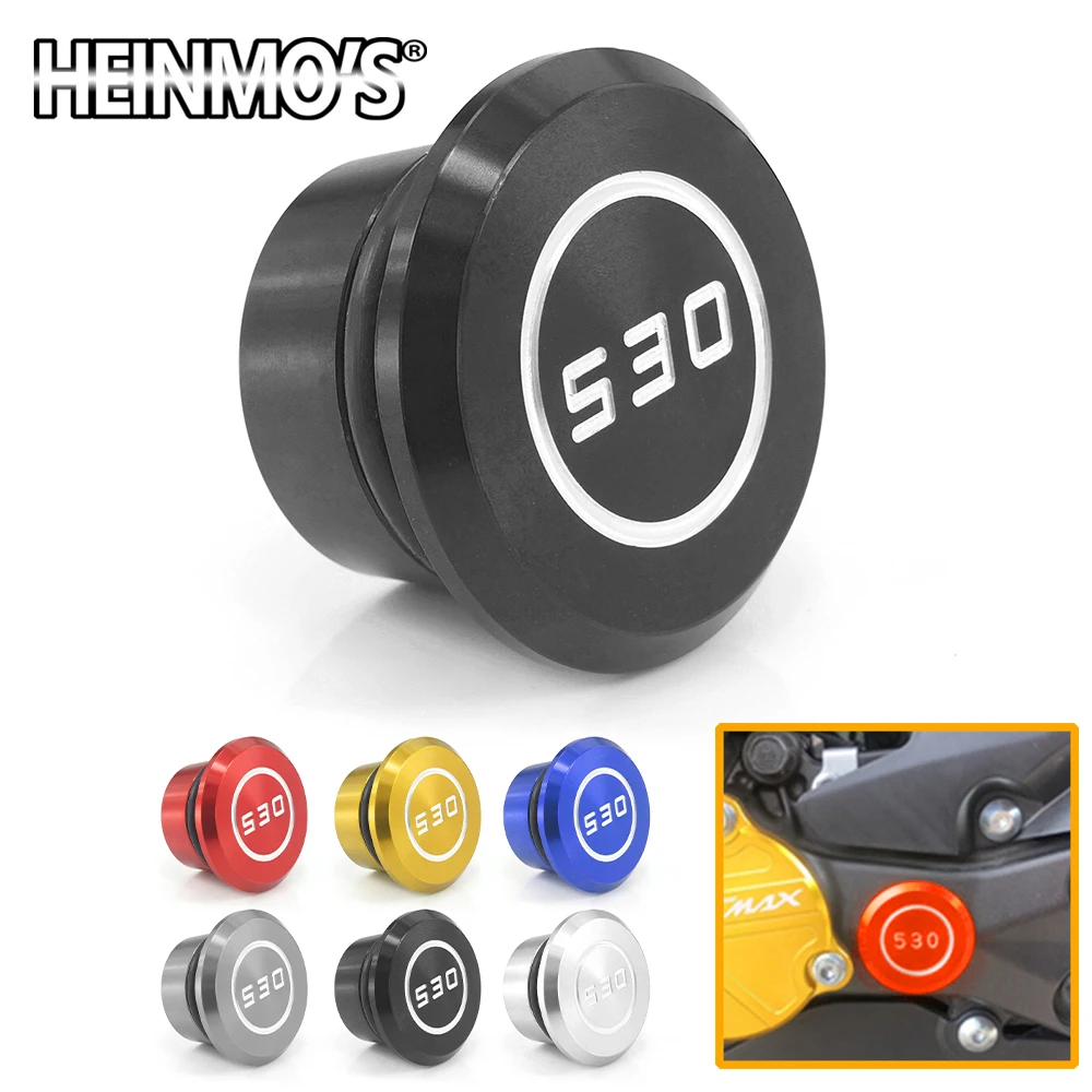 

For Yamaha TMAX 530 2016 TMAX530 2015 T MAX 530 2005-2016 T-MAX CNC Frame Hole Cap Plug Protector for Yamaha 530 TMAX Cover