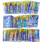 Французская карта покемона 100 Tag Team 200 Gx и 300GX, английская для сияющей игры в битве, карточная игра для детей, игрушка