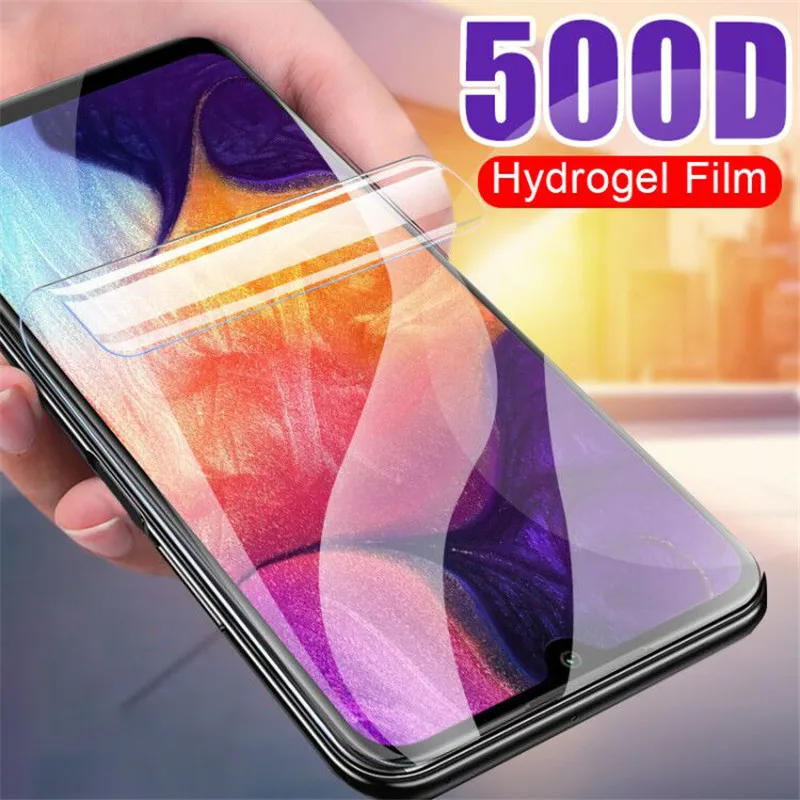 Гидрогелевая пленка с полным покрытием для Samsung Galaxy A50 A10 A70 A20 A40 A30 Защитная A51 A71 A21S