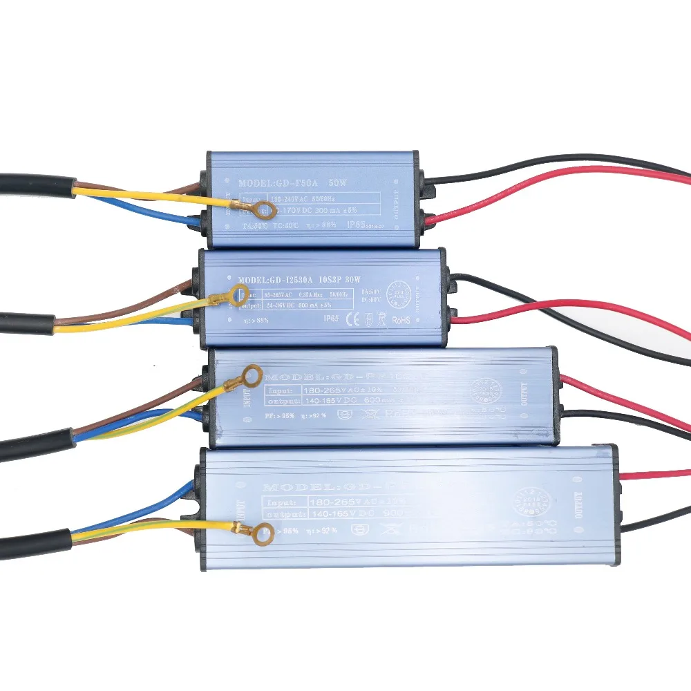 30W 50W 100W 150W 300mA 600mA 900mA Светодиодный драйвер для s Питание постоянный ток Напряжение