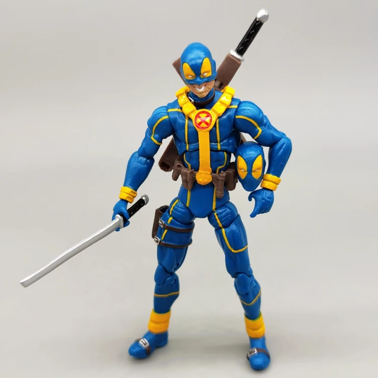 MU Universe 3 75 &quotДэдпул синий костюм Свободная экшн фигурка бесплатная доставка