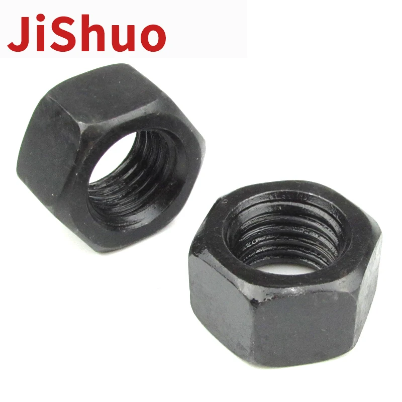 Шестигранная гайка из углеродистой стали класса 8 черные высокопрочные