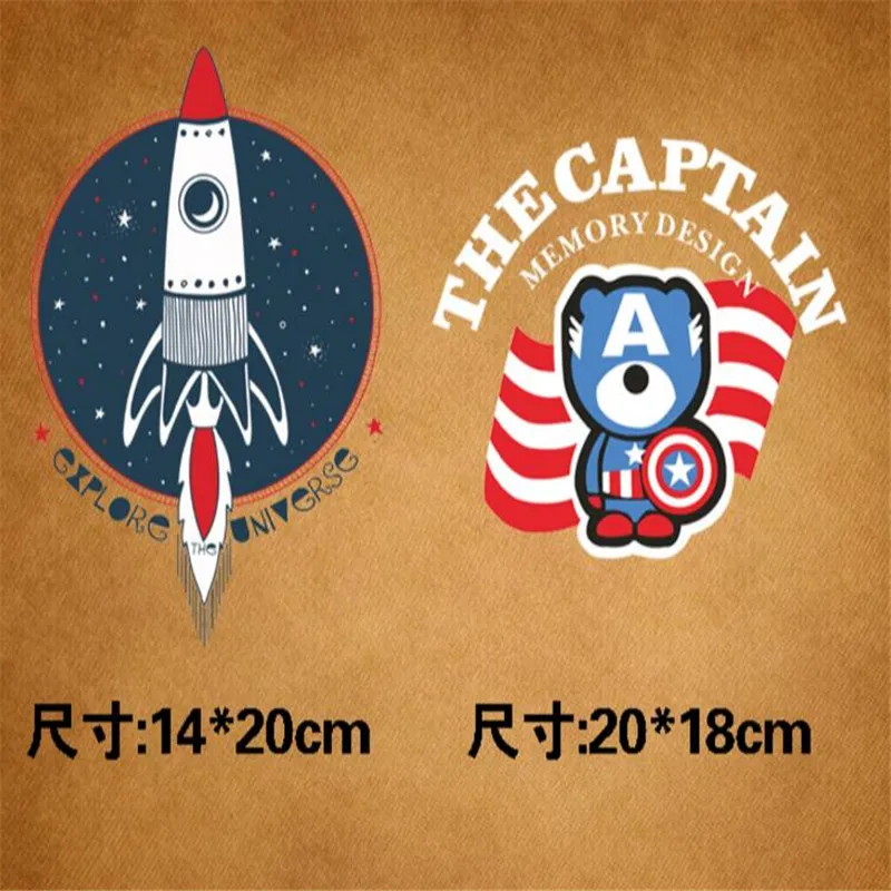 Мультяшная детская нашивка с железной нашивкой в полоску заплатка для одежды