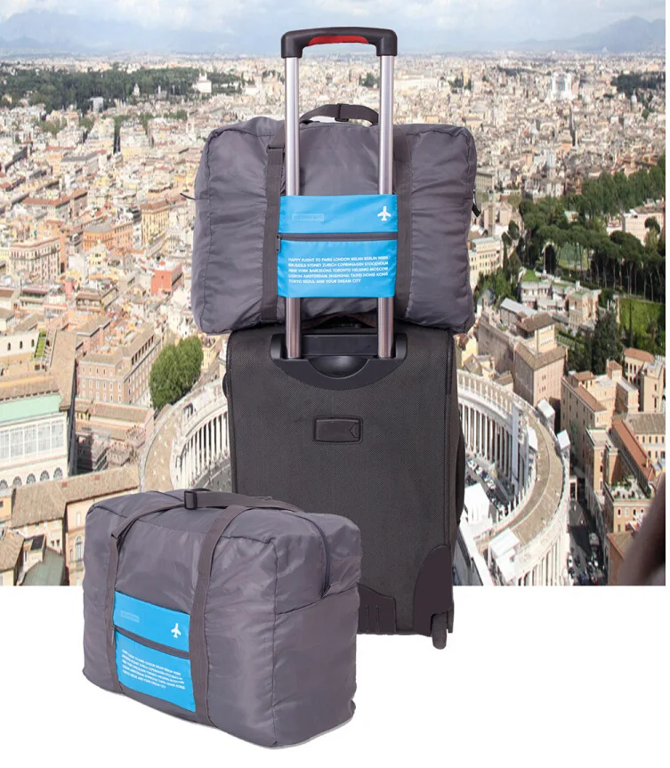 2021 new folding travel bag large capacity waterproof flight bag portable men bag travel bag female