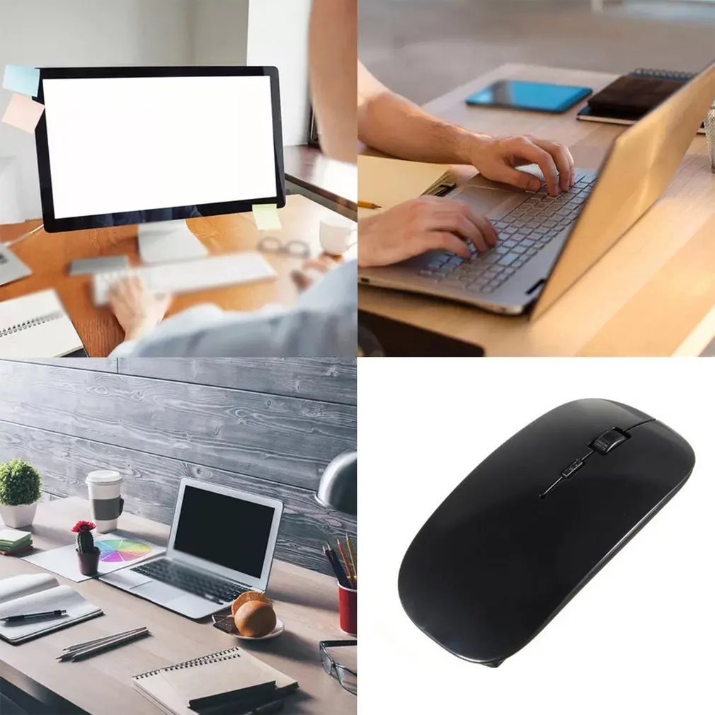 

Wireless Mouse Computer Accessories Ergonomic Computer Mouse Wireless Silent Mouse Portable Desktop Computer Mouse