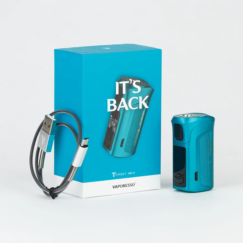 50 Вт Vaporesso Target Mini 2 коробка мод с батареей 2000 мАч и регулируемым выходом электронная сигарета Vape мод VS Drag 2