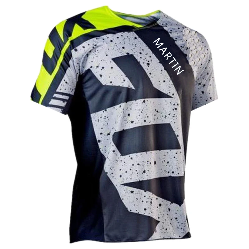 

motorcycle mountain bike team downhill jersey MTB Offroad fxr bicycle locomotive shirt cross country mountain MARTIN fox jersey