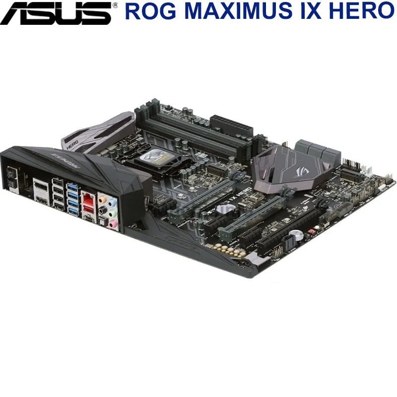 Bestellen Asus ROG MAXIMUS IX HERO 100% Original Desktop Intel Z270 Z270M DDR4 Motherboard LGA 1151 I7 I5 I3 USB 3,0 SATA3 Computer Verwendet