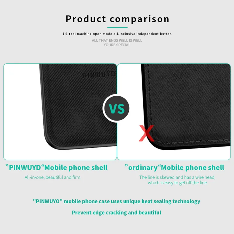 Для iPhone 11 Pro Max PINWUYO чехол для iPhone 11 Pro 11Pro тканевый чехол для iPhone 11 Max PU кожаный чехол для мобильного телефона
