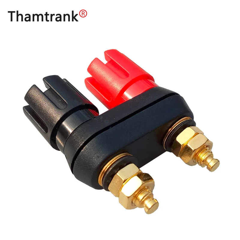 Разъем типа банан для динамиков Соединительный разъем двойной усилителя 1