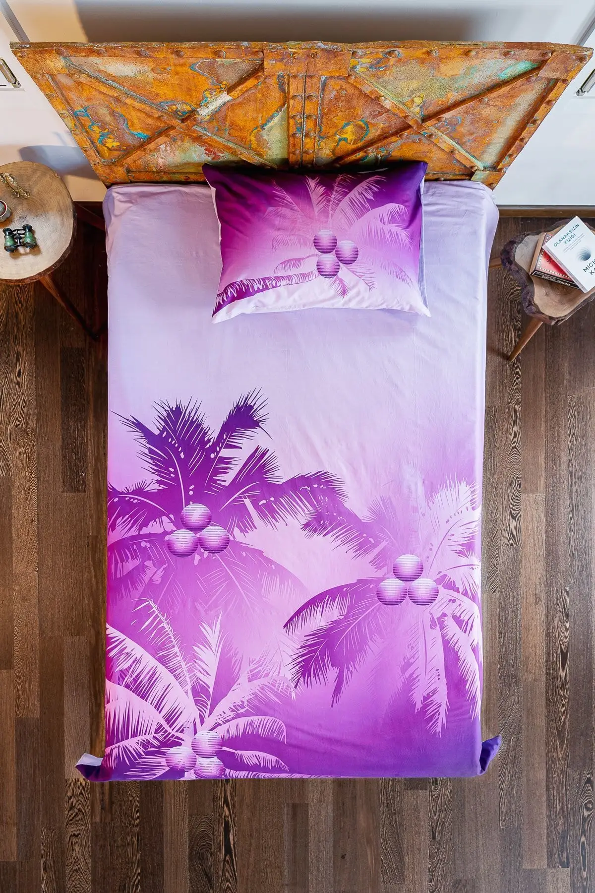 

Single Duvet Cover Set Violet Shadows,Cotton,Bed,Home Textile,Sleep,Quality,Sturdy, pillowcase, Bed Sheet,Four Season,Fabric
