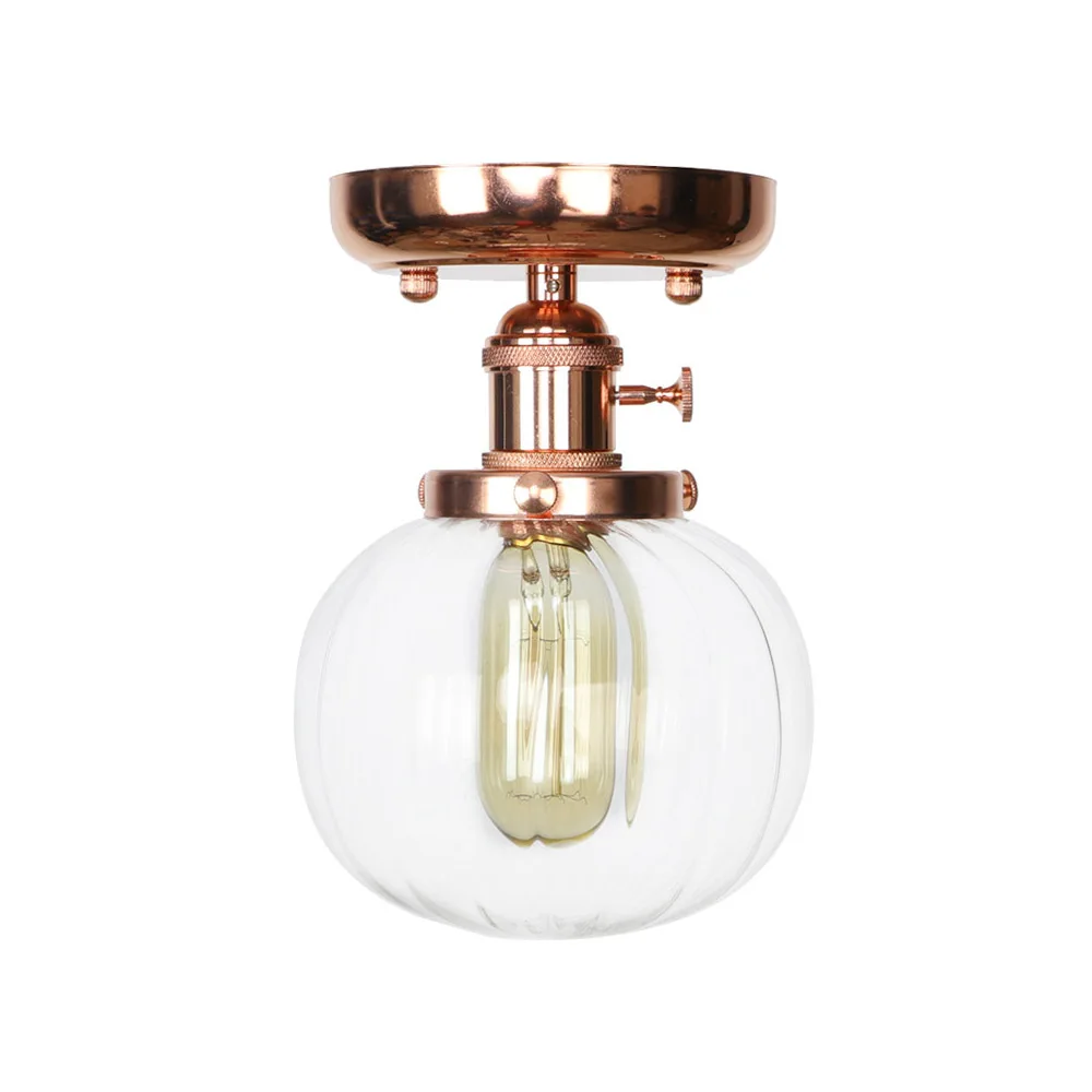 Светодиодный светильник в скандинавском стиле металлический стеклянный