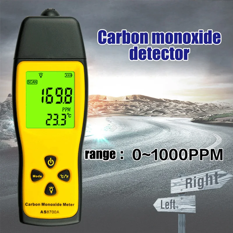 Детектор горючих газов портативный СО анализатор места утечки газа