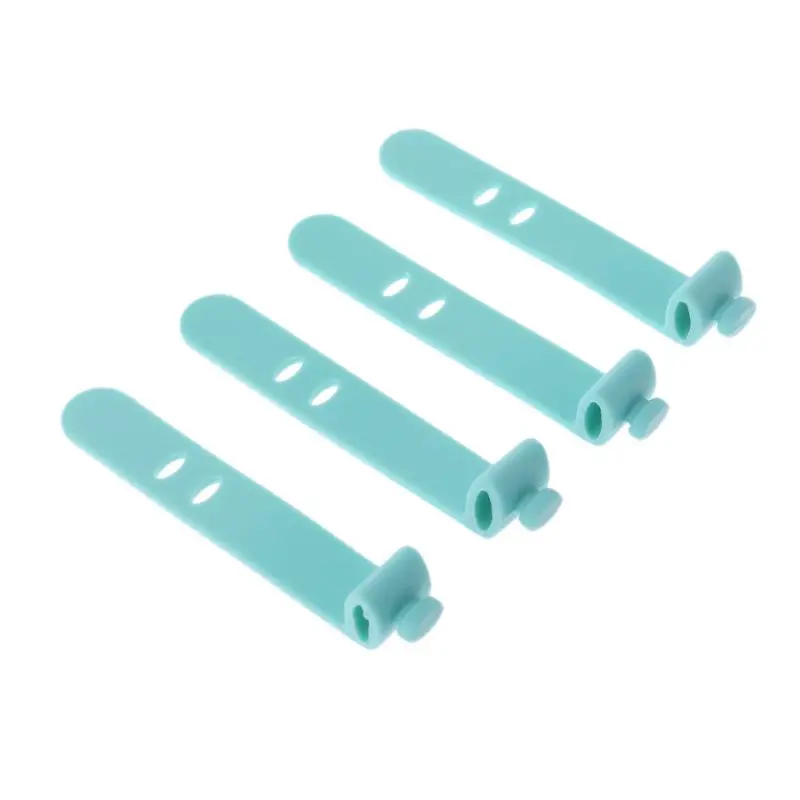 2020 Новые 4 шт./компл. силиконовые полоски для наушников лента хранения мягкий