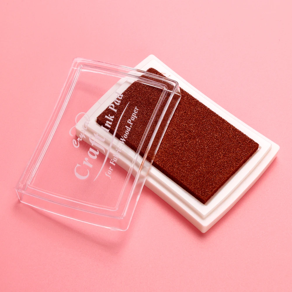 Шикарный Ребенок ремесло на масляной основе DIY Чернила Pad для резиновых штампов