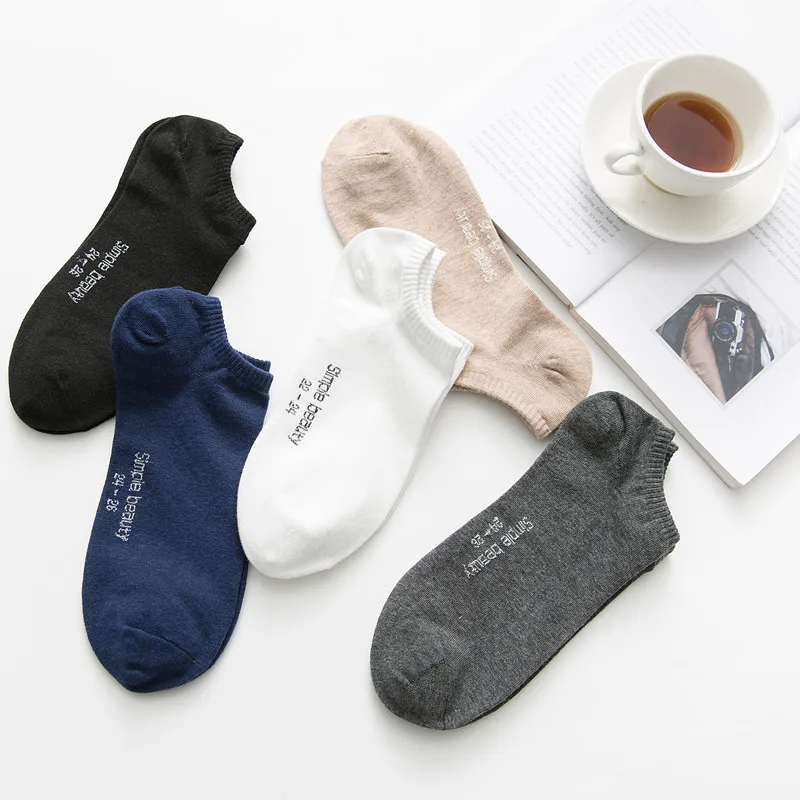 Новые женские носки с низким горлом милые лодочки для девочек из чистого хлопка