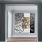 Современные Простые золотые линии, эстетическая абстрактная живопись, Геометрическая графика плаката Jinbo, печать на холсте, персонализированный настенный