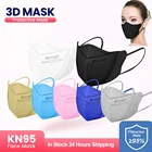 3D маска ffp2 Mascarillas fpp2 Homologada защитная маска ffp2 Сертификат ce ffp2mask черная маска для лица kn95 ffpp2 маска