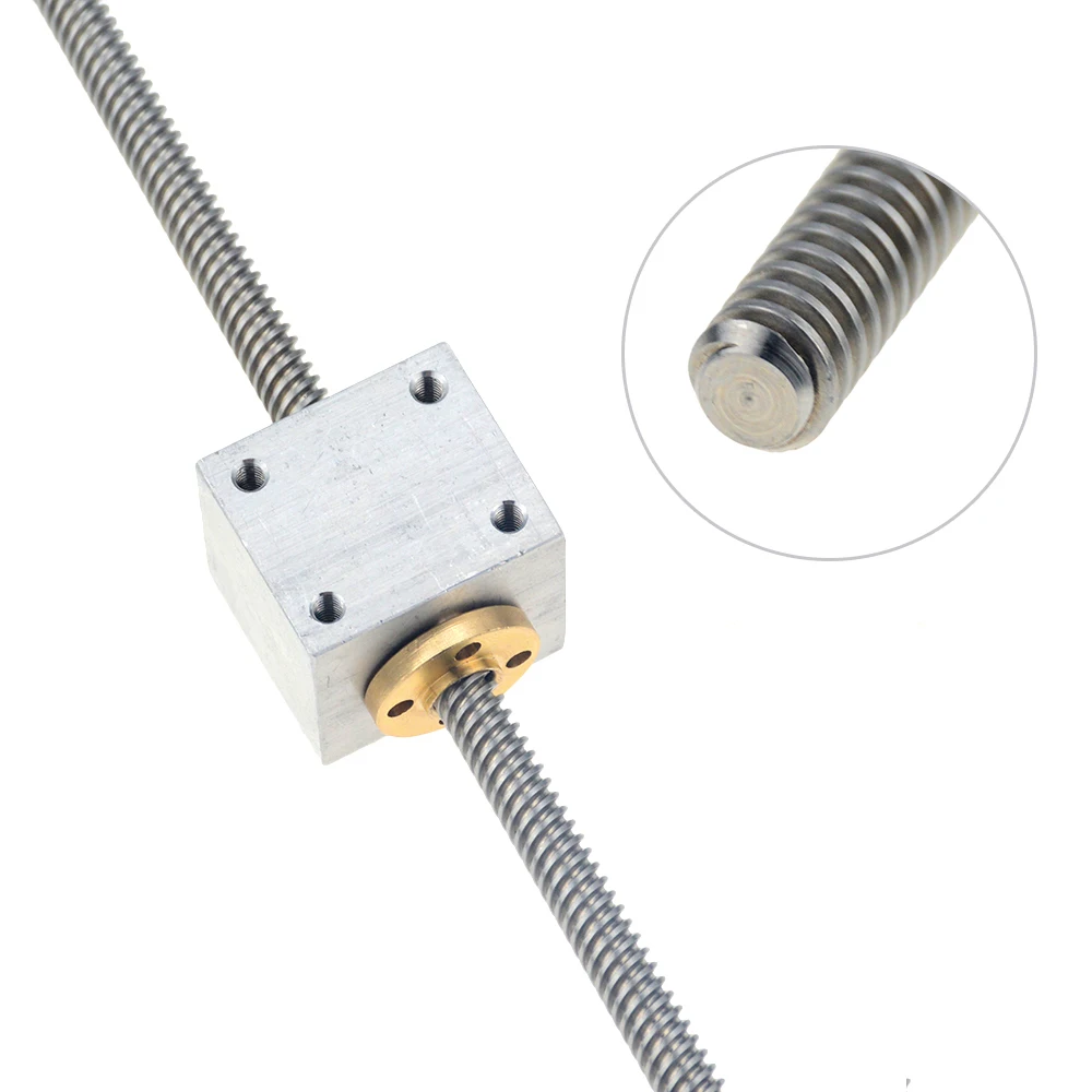 Направляющие для 3D-принтера рельсовые наборы T8 длина ходового винта 300 мм +