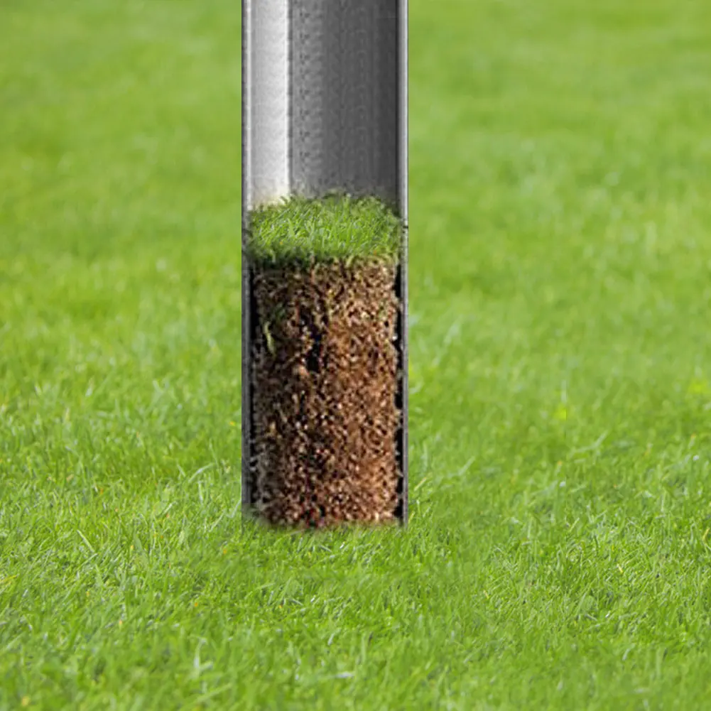 

New Durable Soil Sampler Probe 20 Inch Outdoor Tubular Golf Course Lawn Stainless Steel Garden Probe Soil Sampler Tools