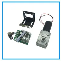 Bringsmart A58SW31ZY редуктор ed Мотор DC 12 В 24 В червячный редуктор 5-470r с высоким крутящим моментом D вал двигатель обратный самоблокирующийся мини-мотор